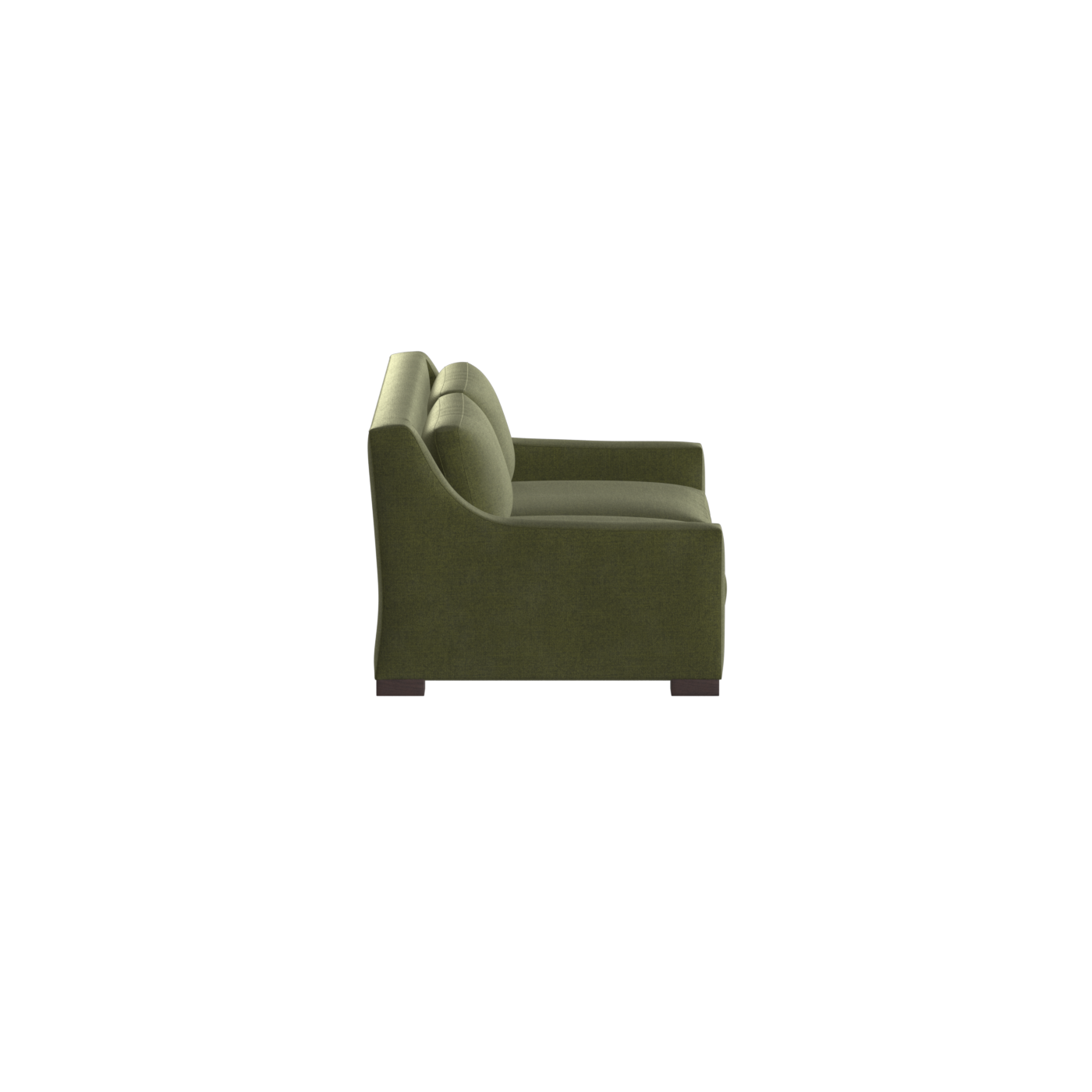Louis 2 Seater Sofa — Structured Design with Tapered Arms