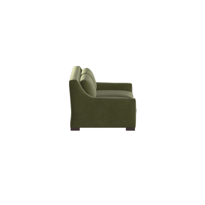 Louis 2 Seater Sofa — Structured Design with Tapered Arms