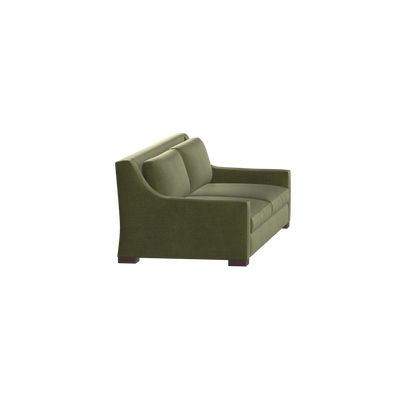 Louis 2 Seater Sofa — Structured Design with Tapered Arms