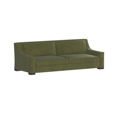 Louis 2 Seater Sofa — Structured Design with Tapered Arms