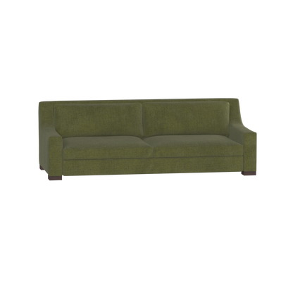 Louis 2 Seater Sofa — Structured Design with Tapered Arms