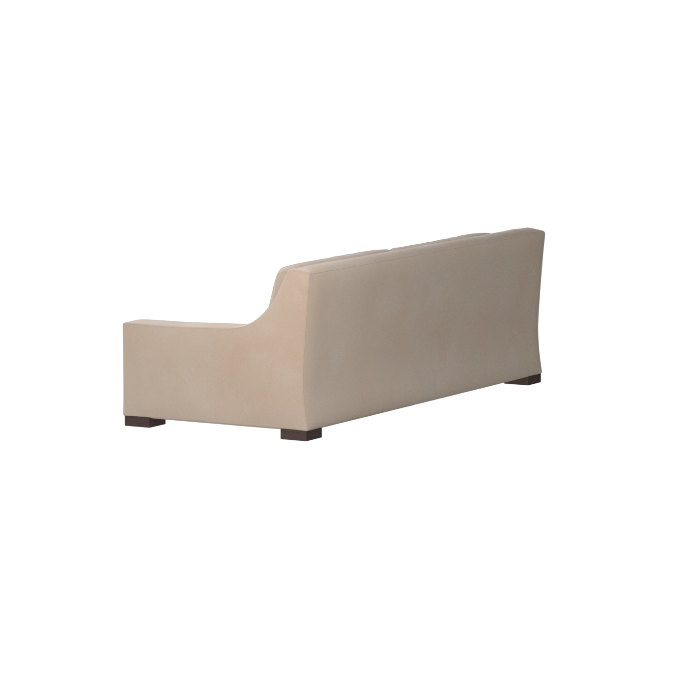 Louis 2 Seater Sofa — Structured Design with Tapered Arms