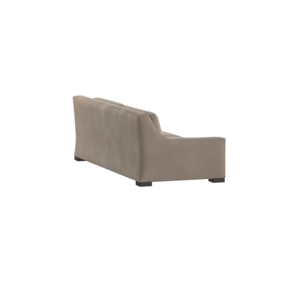 Louis 2 Seater Sofa — Structured Design with Tapered Arms