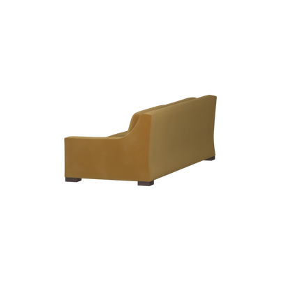 Louis 2 Seater Sofa — Structured Design with Tapered Arms