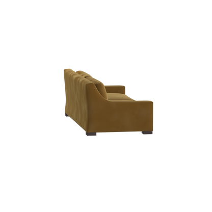 Louis 2 Seater Sofa — Structured Design with Tapered Arms