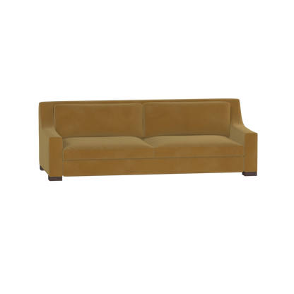 Louis 2 Seater Sofa — Structured Design with Tapered Arms