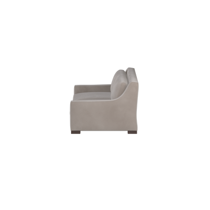 Louis 2 Seater Sofa — Structured Design with Tapered Arms