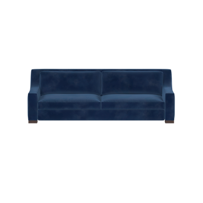 Louis 2 Seater Sofa — Structured Design with Tapered Arms
