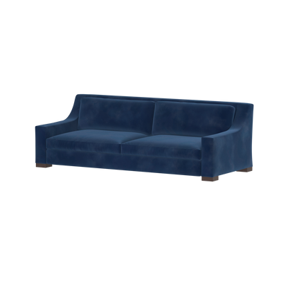 Louis 2 Seater Sofa — Structured Design with Tapered Arms