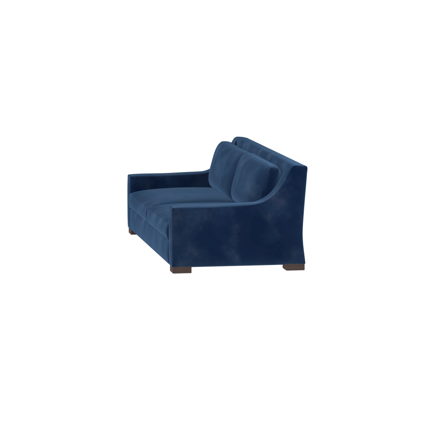 Louis 2 Seater Sofa — Structured Design with Tapered Arms