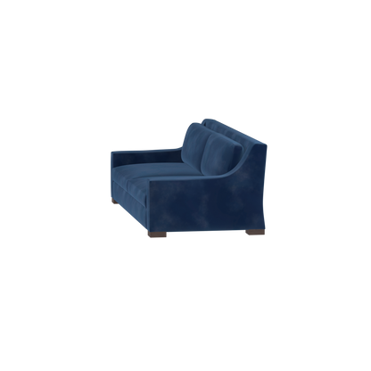 Louis 2 Seater Sofa — Structured Design with Tapered Arms