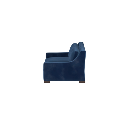 Louis 2 Seater Sofa — Structured Design with Tapered Arms