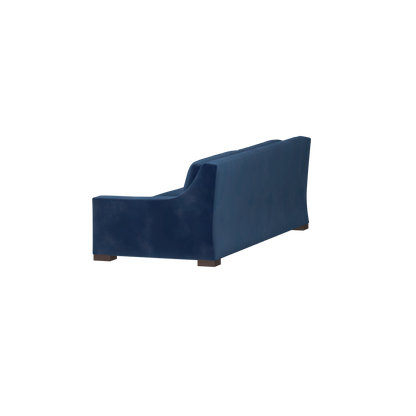 Louis 2 Seater Sofa — Structured Design with Tapered Arms