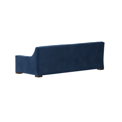 Louis 2 Seater Sofa — Structured Design with Tapered Arms