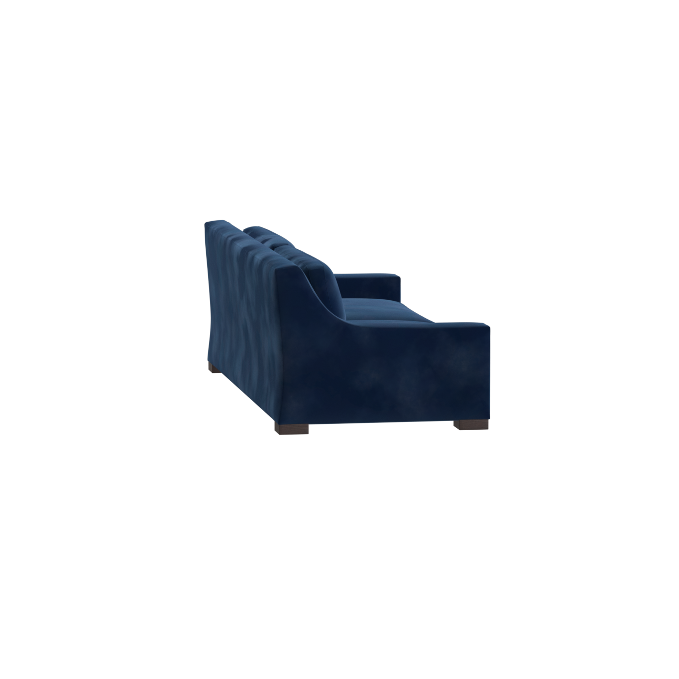Louis 2 Seater Sofa — Structured Design with Tapered Arms