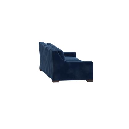 Louis 2 Seater Sofa — Structured Design with Tapered Arms