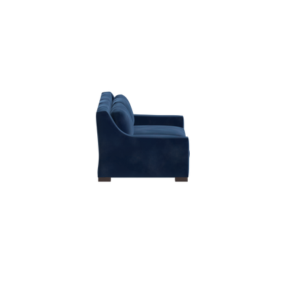 Louis 2 Seater Sofa — Structured Design with Tapered Arms