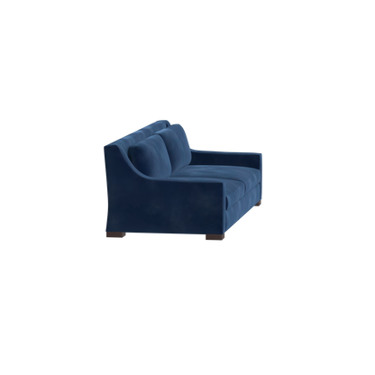 Louis 2 Seater Sofa — Structured Design with Tapered Arms