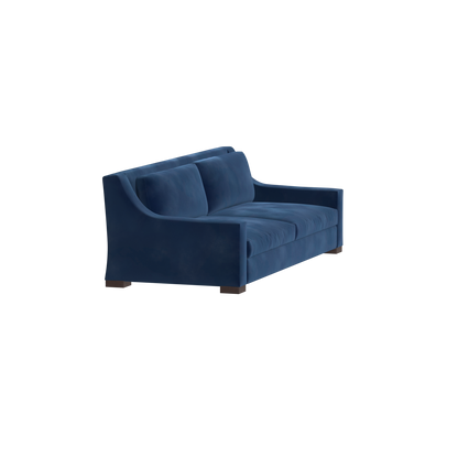 Louis 2 Seater Sofa — Structured Design with Tapered Arms