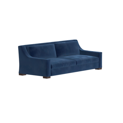 Louis 2 Seater Sofa — Structured Design with Tapered Arms