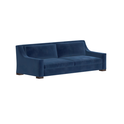 Louis 2 Seater Sofa — Structured Design with Tapered Arms