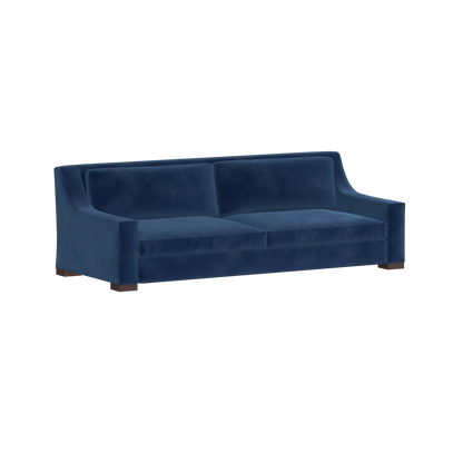 Louis 2 Seater Sofa — Structured Design with Tapered Arms