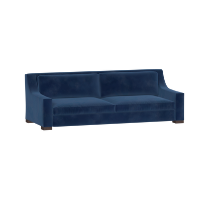 Louis 2 Seater Sofa — Structured Design with Tapered Arms