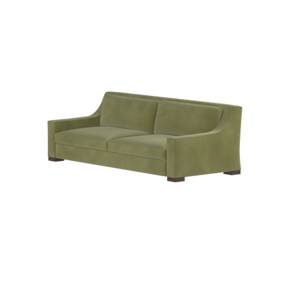 Louis 2 Seater Sofa — Structured Design with Tapered Arms