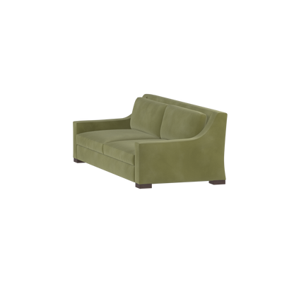 Louis 2 Seater Sofa — Structured Design with Tapered Arms