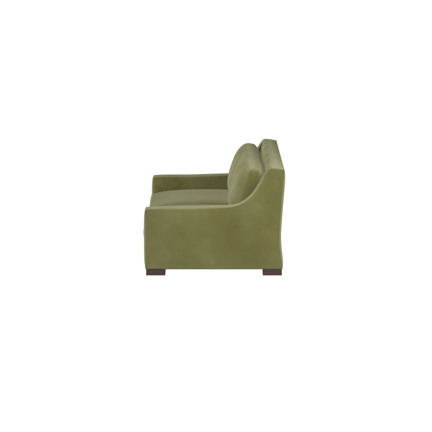 Louis 2 Seater Sofa — Structured Design with Tapered Arms