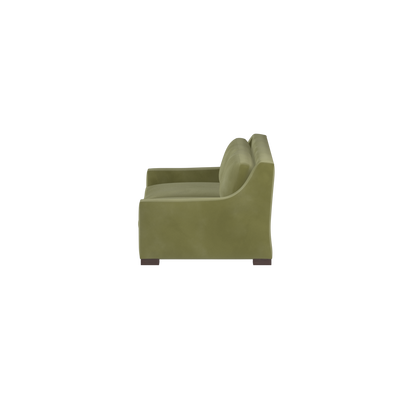 Louis 2 Seater Sofa — Structured Design with Tapered Arms