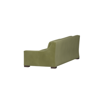 Louis 2 Seater Sofa — Structured Design with Tapered Arms