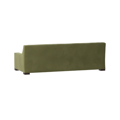 Louis 2 Seater Sofa — Structured Design with Tapered Arms