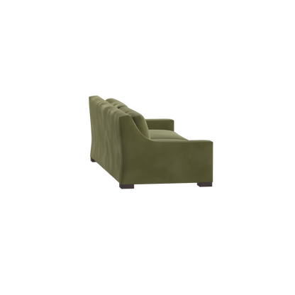 Louis 2 Seater Sofa — Structured Design with Tapered Arms