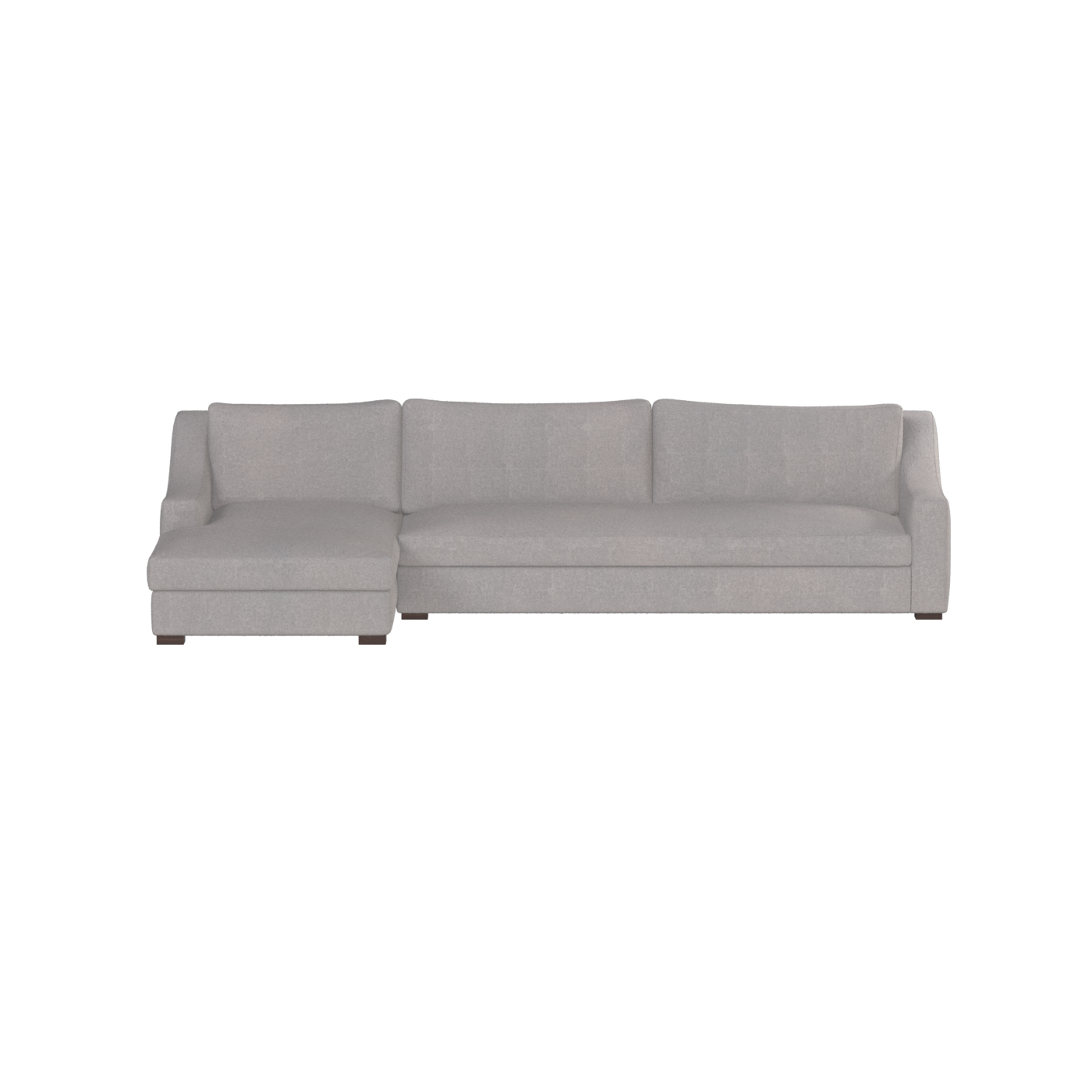Louis Sectional Sofa — Low-Profile Modular Corner Layout