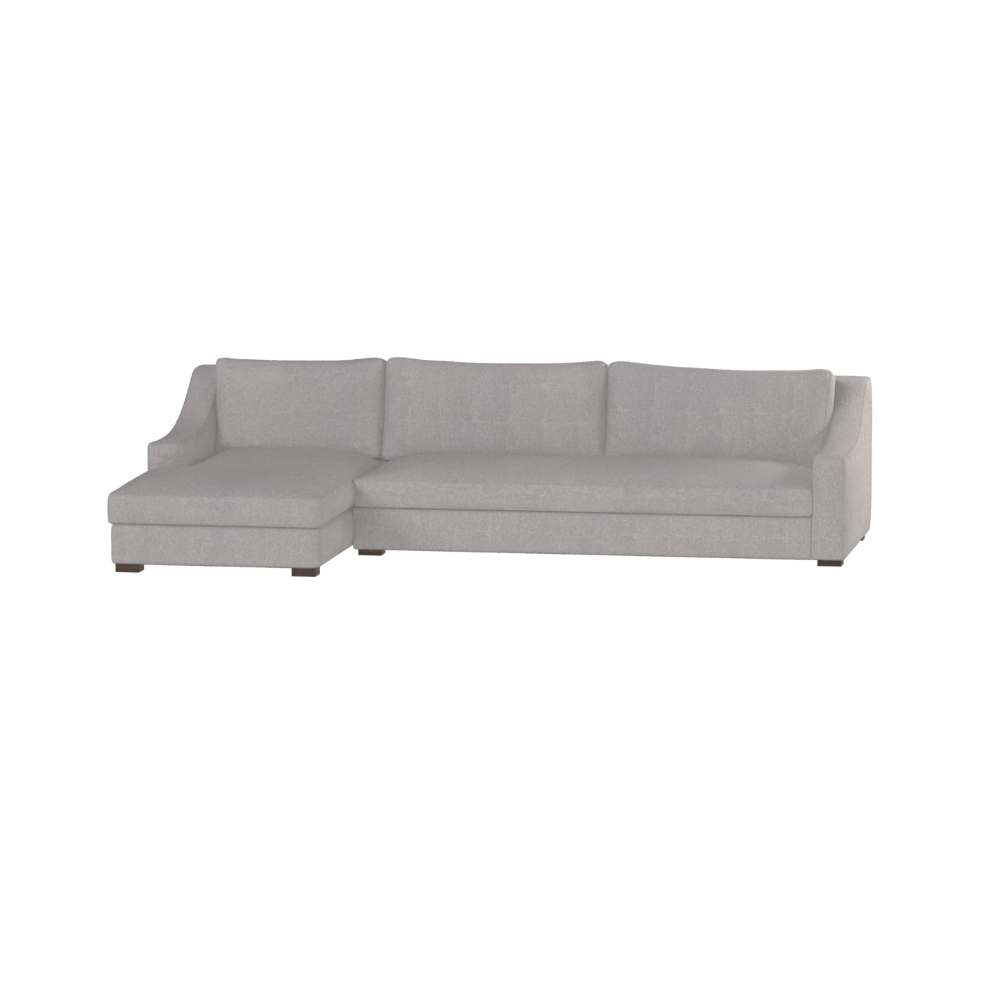 Louis Sectional Sofa — Low-Profile Modular Corner Layout