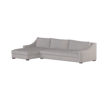 Louis Sectional Sofa — Low-Profile Modular Corner Layout