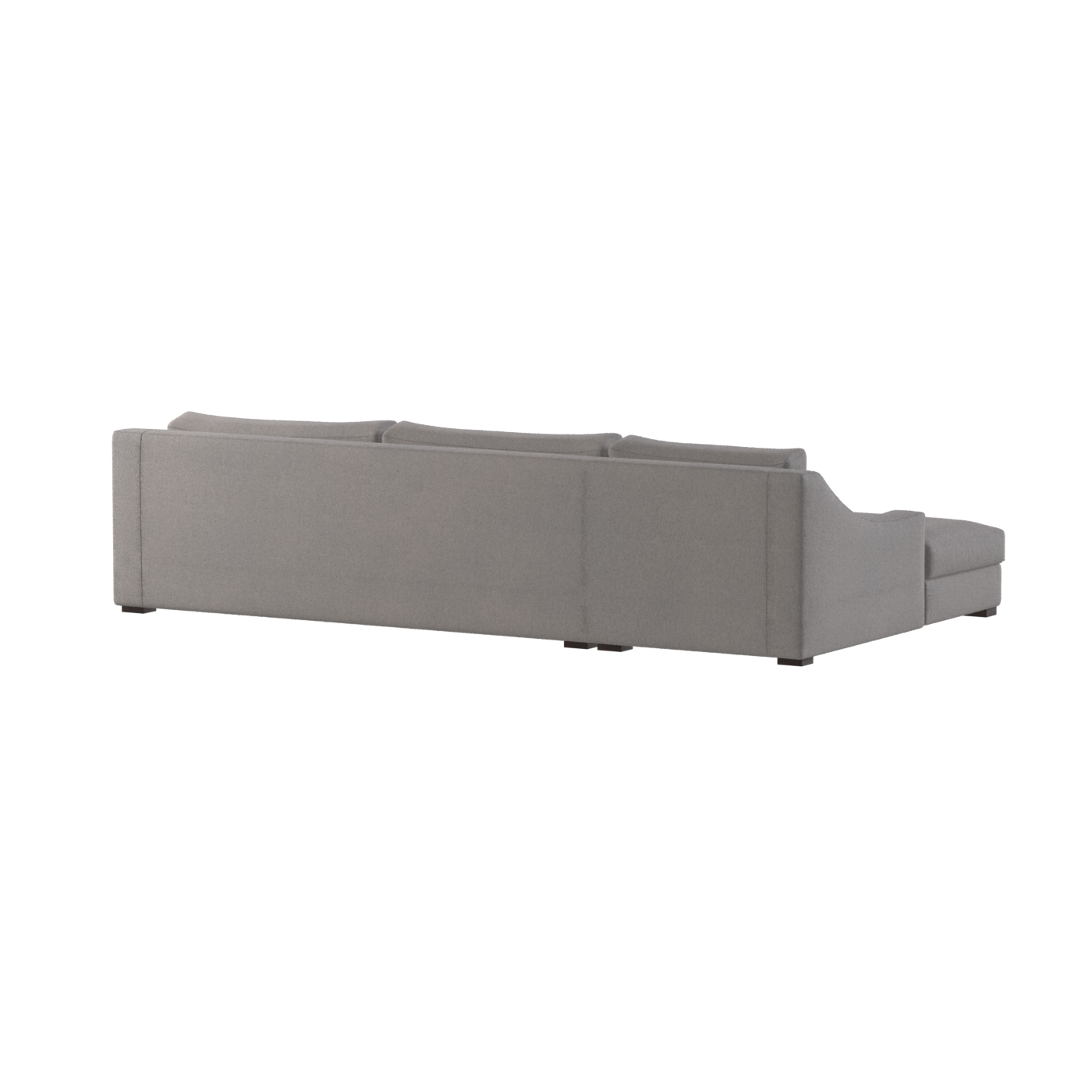 Louis Sectional Sofa — Low-Profile Modular Corner Layout