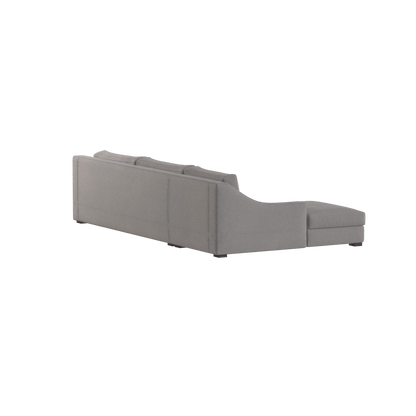 Louis Sectional Sofa — Low-Profile Modular Corner Layout