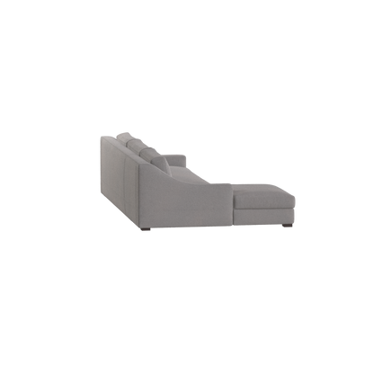 Louis Sectional Sofa — Low-Profile Modular Corner Layout