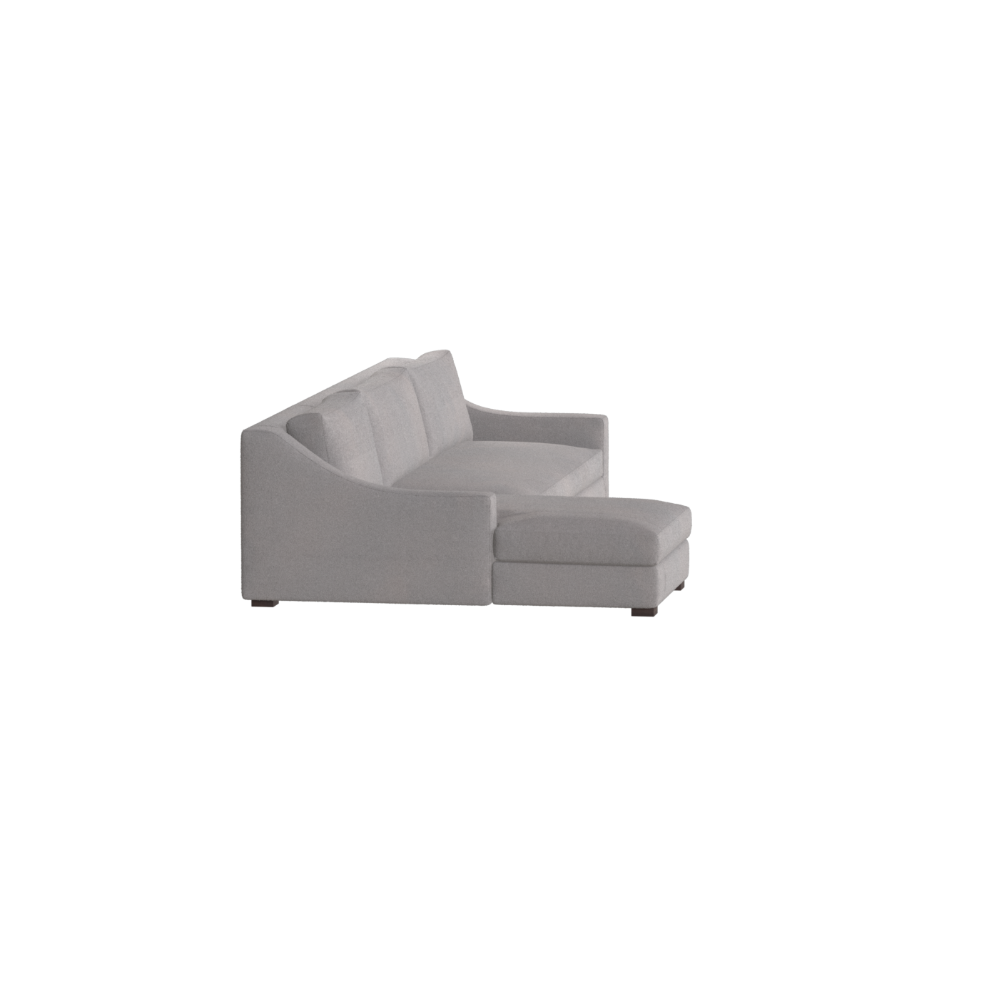 Louis Sectional Sofa — Low-Profile Modular Corner Layout