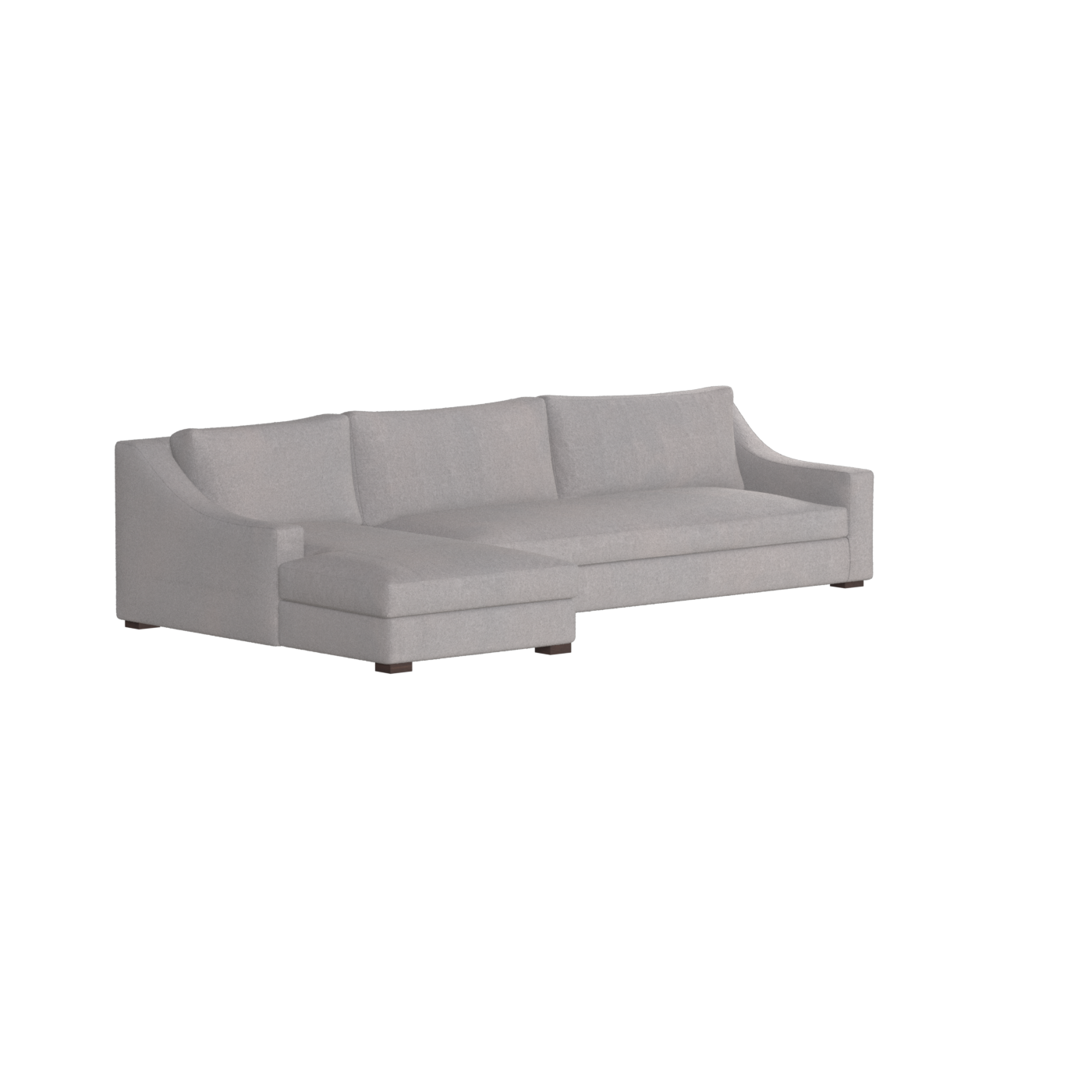 Louis Sectional Sofa — Low-Profile Modular Corner Layout
