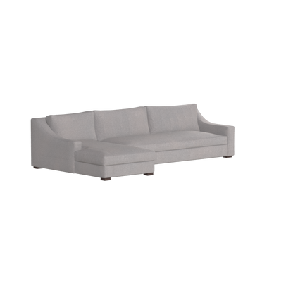 Louis Sectional Sofa — Low-Profile Modular Corner Layout