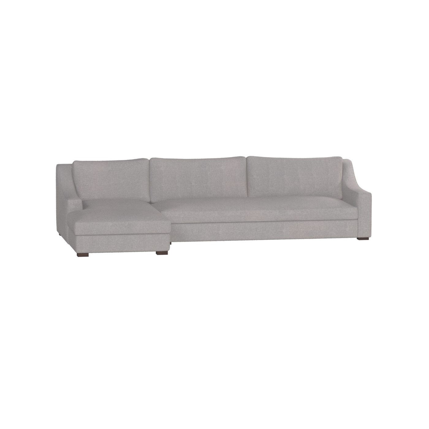 Louis Sectional Sofa — Low-Profile Modular Corner Layout