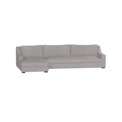 Louis Sectional Sofa — Low-Profile Modular Corner Layout