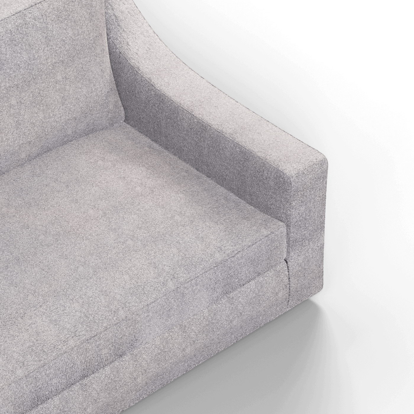 Louis Sectional Sofa — Low-Profile Modular Corner Layout