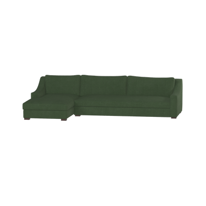 Louis Sectional Sofa — Low-Profile Modular Corner Layout