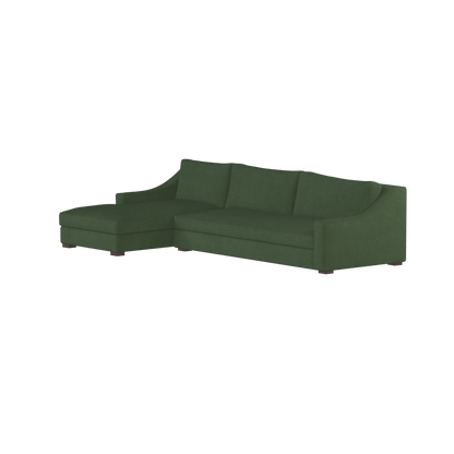 Louis Sectional Sofa — Low-Profile Modular Corner Layout