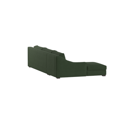 Louis Sectional Sofa — Low-Profile Modular Corner Layout