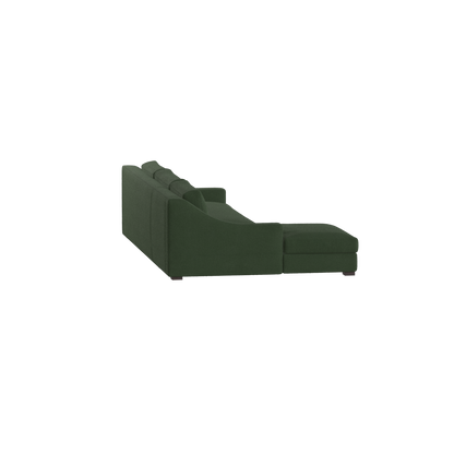 Louis Sectional Sofa — Low-Profile Modular Corner Layout